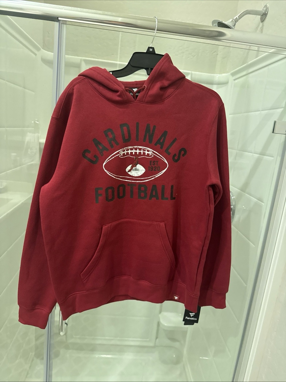 Cardinals Football Red Hoodie Sweatshirt